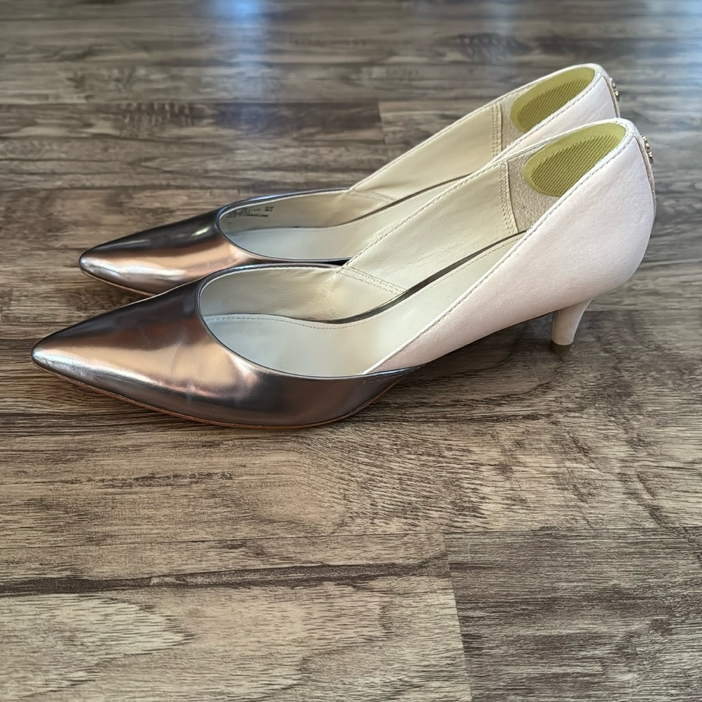 Coach Chambers Rose Gold Heels